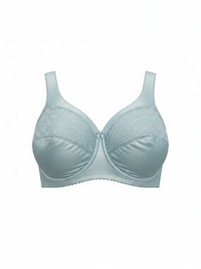 Glamorise Glacier Blue MagicLift Original Support Bra 44DD Wireless Wide Straps